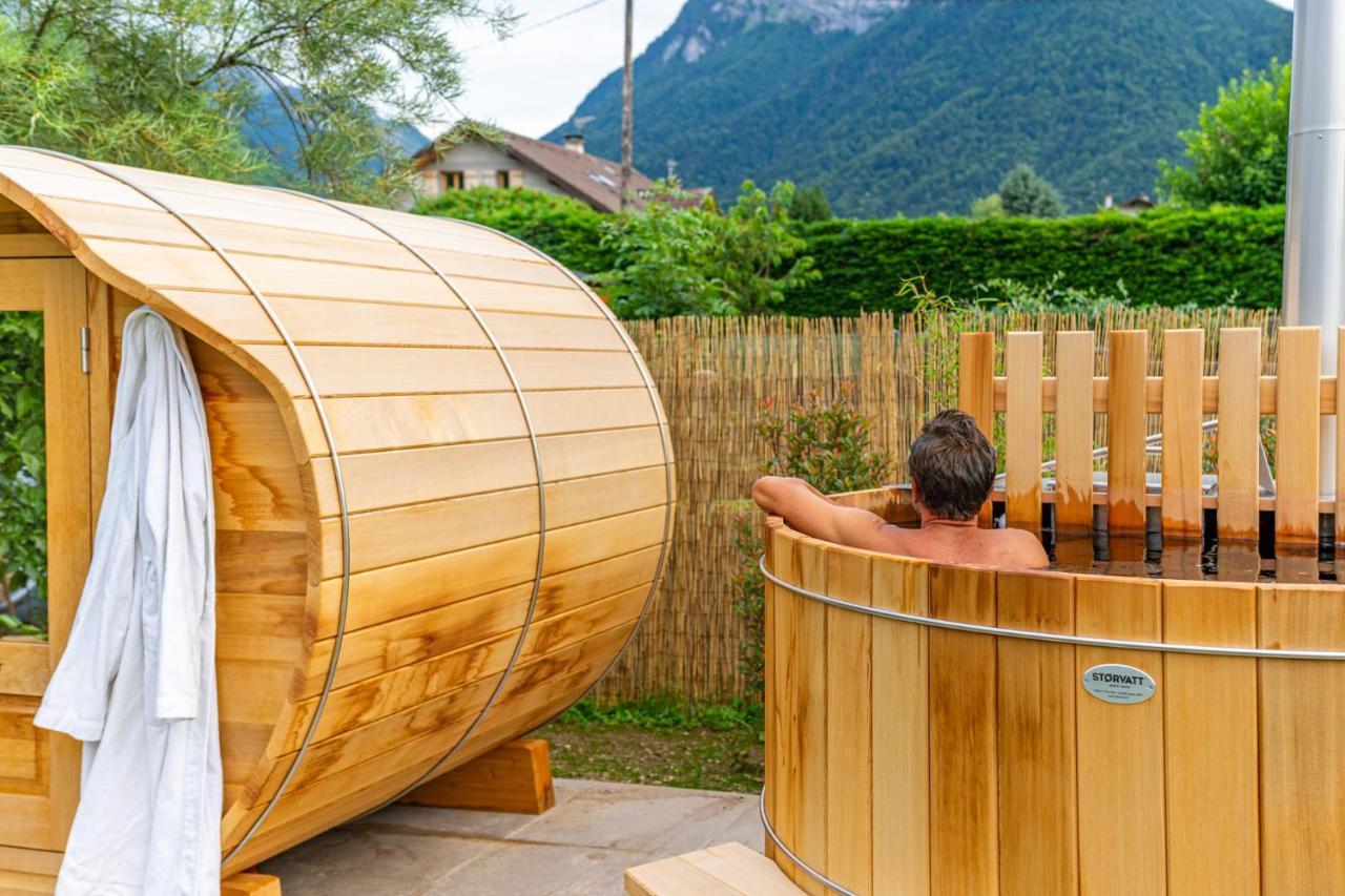 Hygge Lodge Annecy Doussard Bagian luar foto